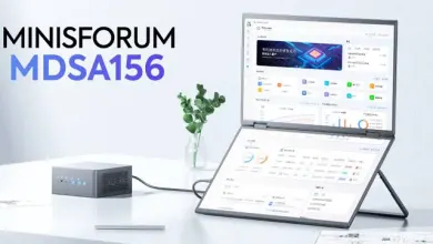 Minisforum MDSA156: شاشة محمولة مزدوجة بأداء مميز وسعر منافس